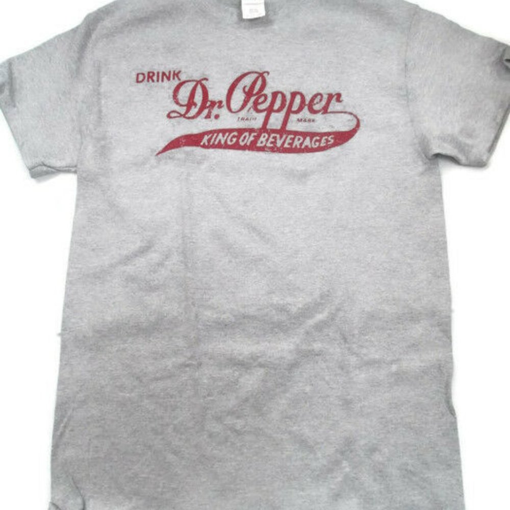 Dr. Pepper Tee T-shirt Grey X-Large